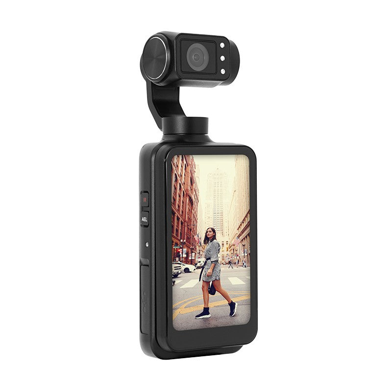 AGFAPHOTO Stabilisateur de caméra photo avec vidéo 5K, 3 axes et grand angle 120 °