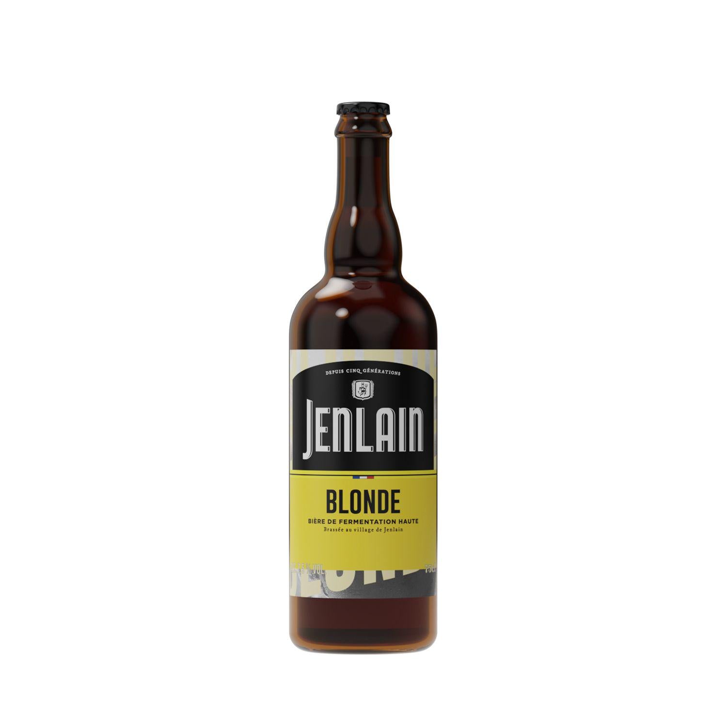 JENLAIN Bière blonde 6,5 % - 75 cl
