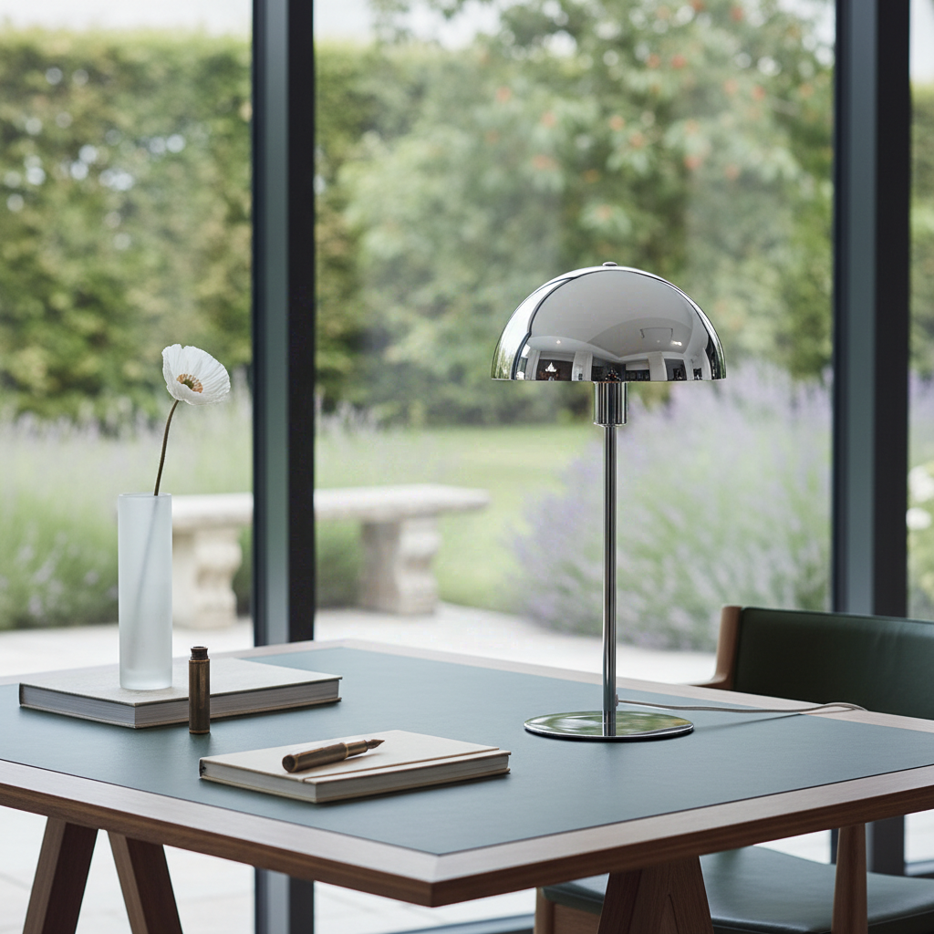 Lampe à poser ELLEN 20 métal chromé IP20 E14 - Nordlux, Intérieur