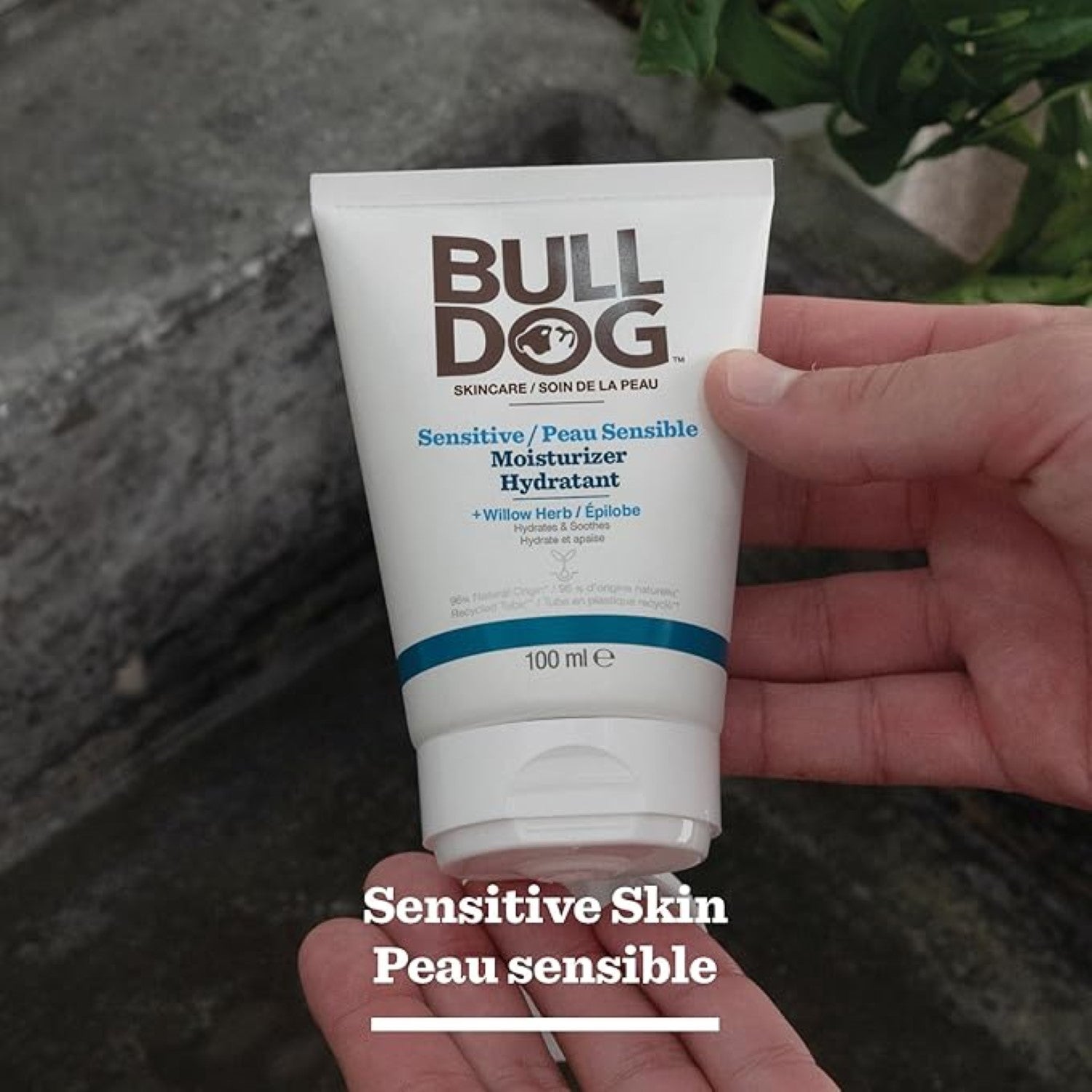 BULLDOG SKINCARE Peau Sensible - Soin Hydratant Visage - 100ml