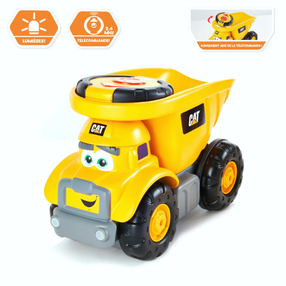 Jouet camion-benne de construction Cat Junior Crew 82454 (25 cm)