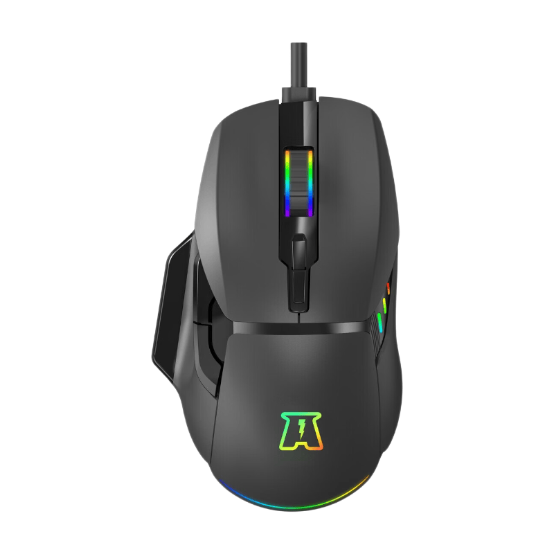 Akuma souris gaming otaku m05 12800 dpi rgb programmable noir
