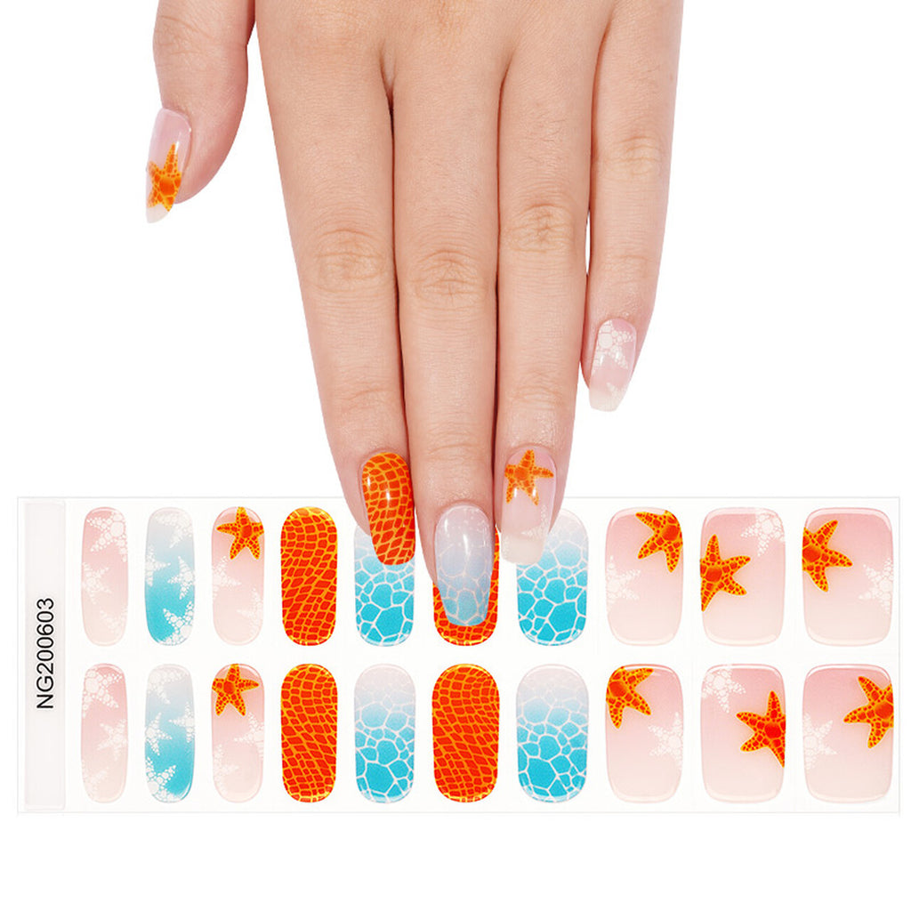 MeoMagic 14-292 Autocollants gels pour ongles - 20 pièces