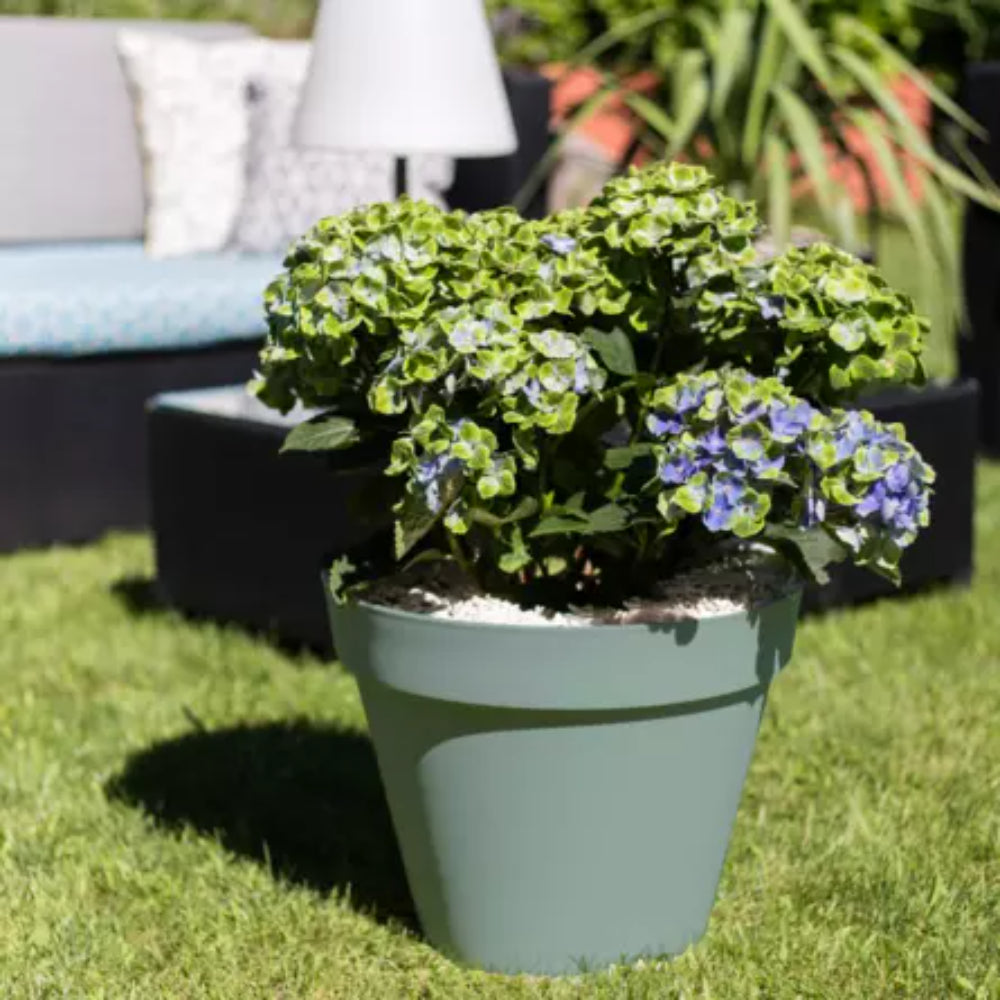 EDA Pot TOSCANE Gris anthracite Ø 40 cm Dim. Ø 39,5 x 31 cm Volume 23 L Garantie 7 ans France métropolitaine
