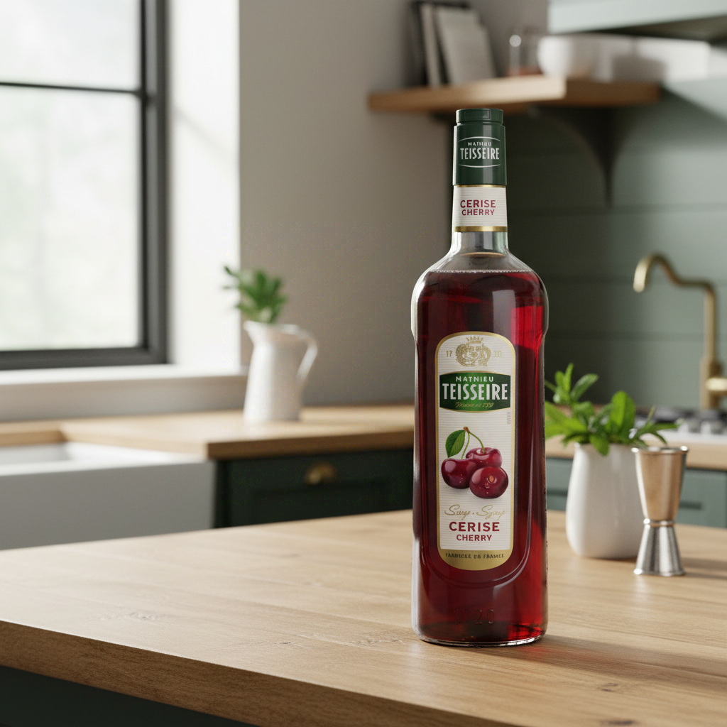 TEISSEIRE Sirop cerise - 1 L