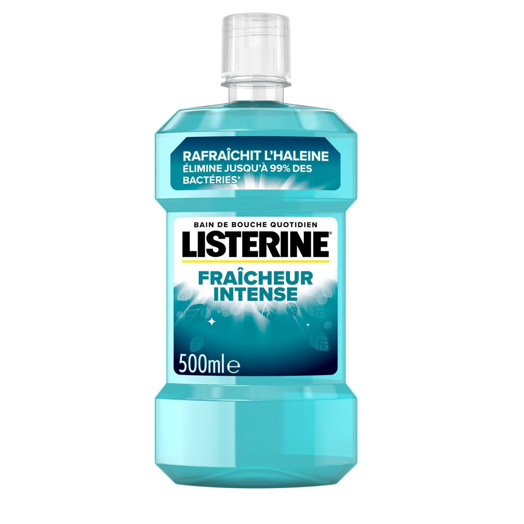 Listerine Bain de Bouche Fraîcheur Intense - 500 ml