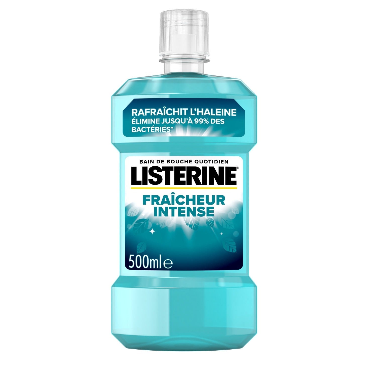 Listerine Bain de Bouche Fraîcheur Intense - 500 ml