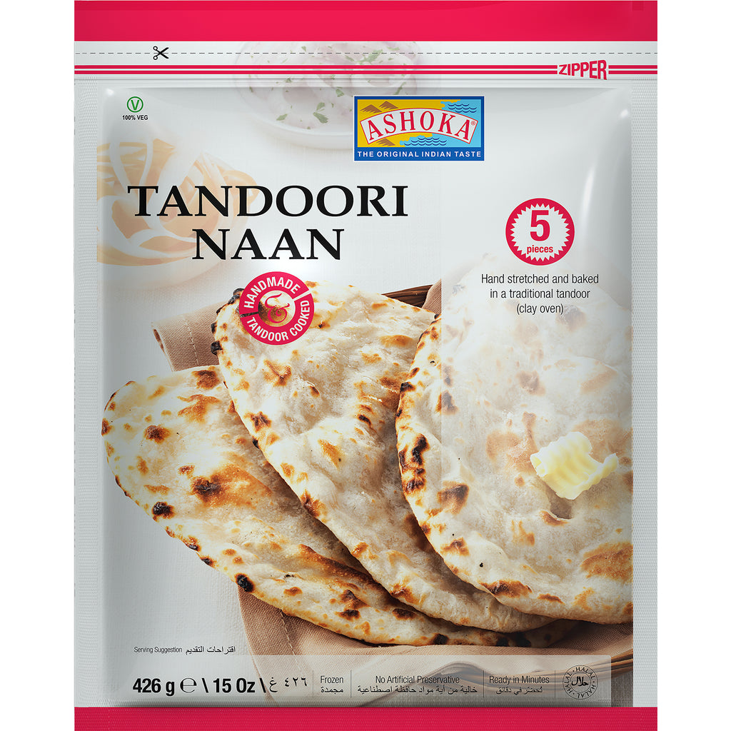 Ashoka Naan Tandoori 5 pcs 12 x 426 g