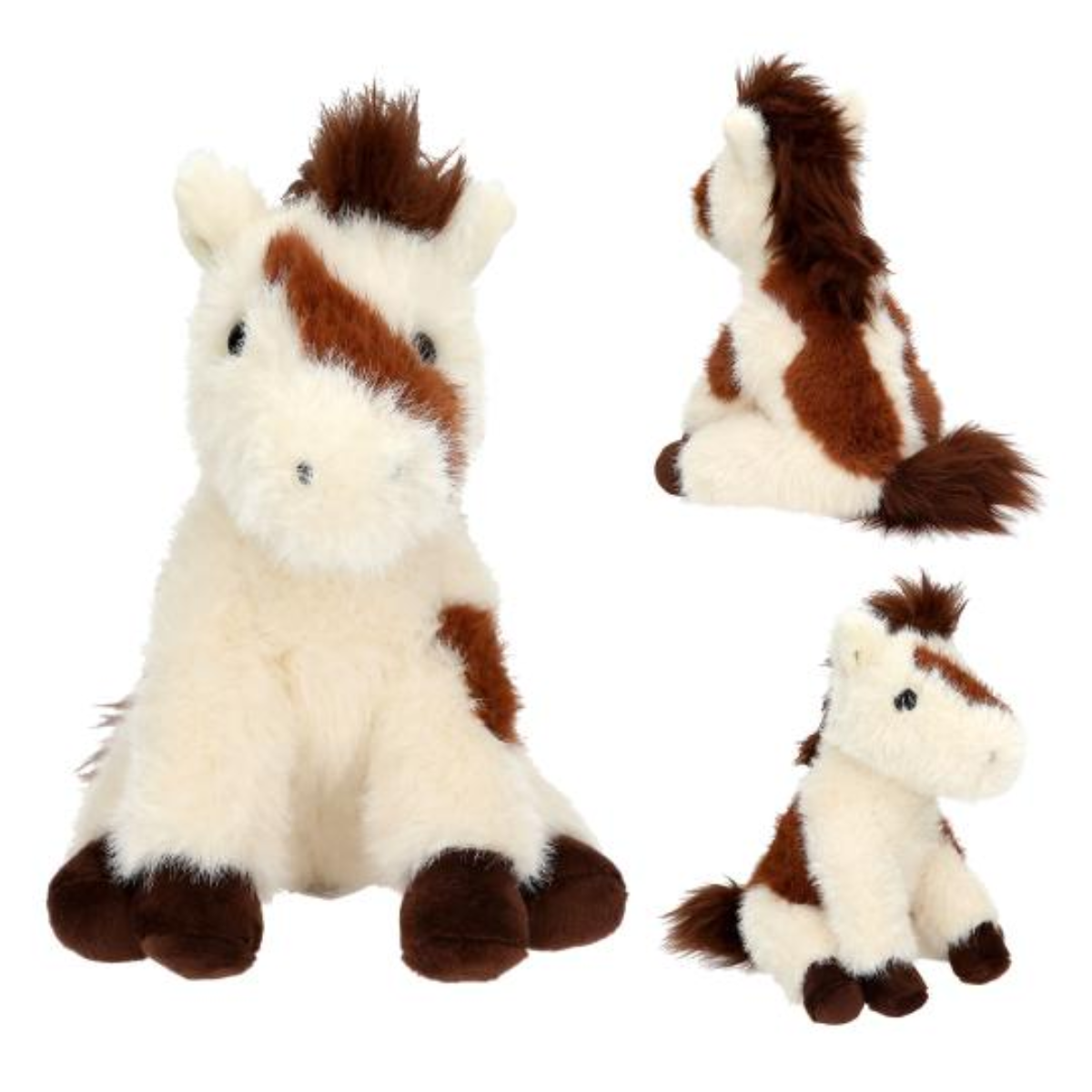 Miss Melody Cheval en peluche à pois 20 cm