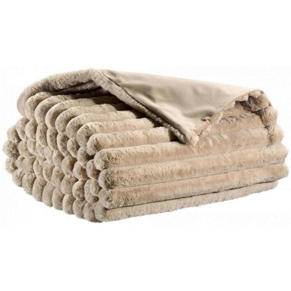Vivaraise Alice Couverture beige - 130 x 160 cm