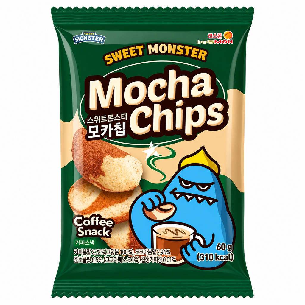 SWEET MONSTER Chips au moka 60 g