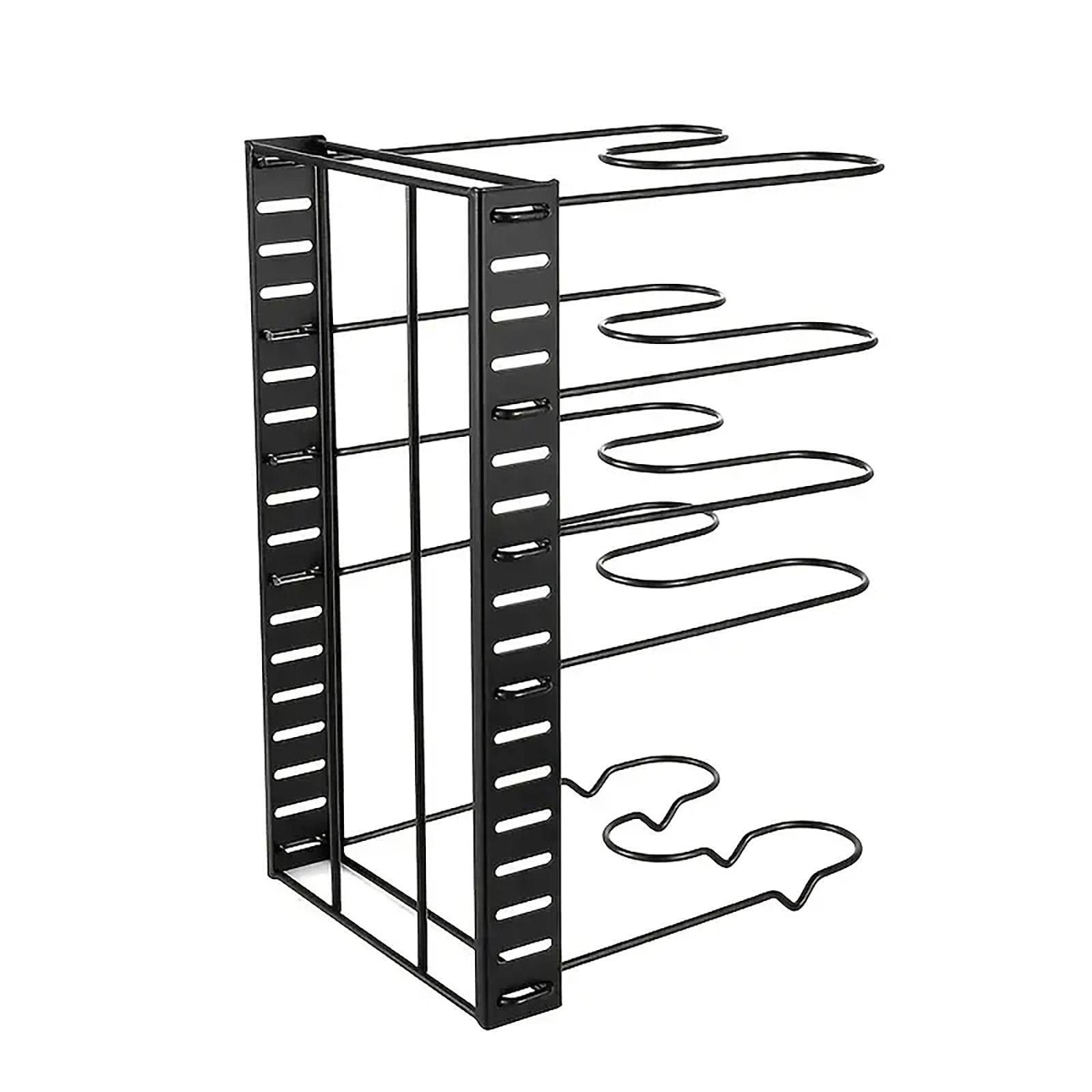 SRD Étagère de rangement à 8 niveaux pour cuisine en acier 4,5 mm