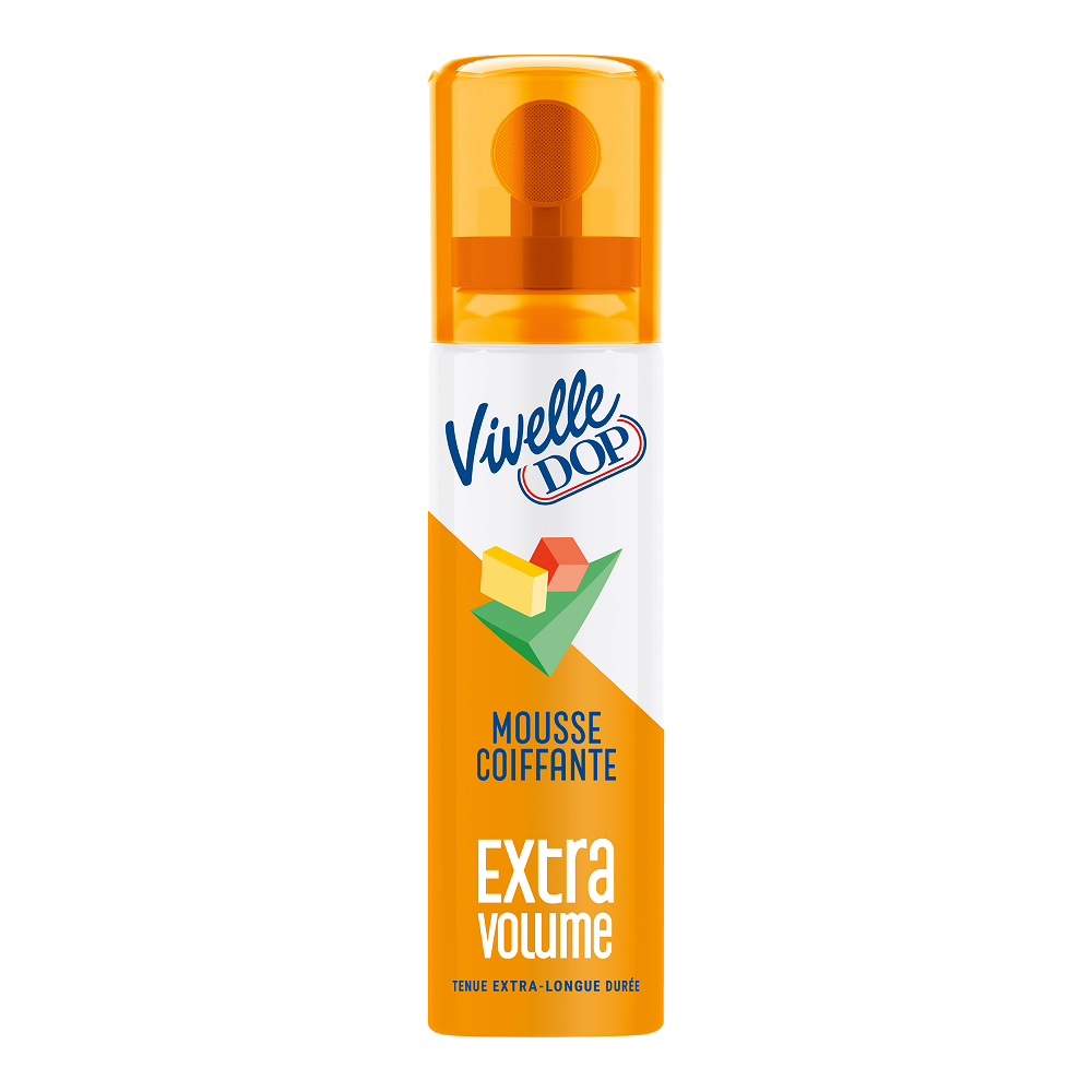 VIVELLE DOP Mousse Coiffante Extra-Volume Spray en Canette 150 ml