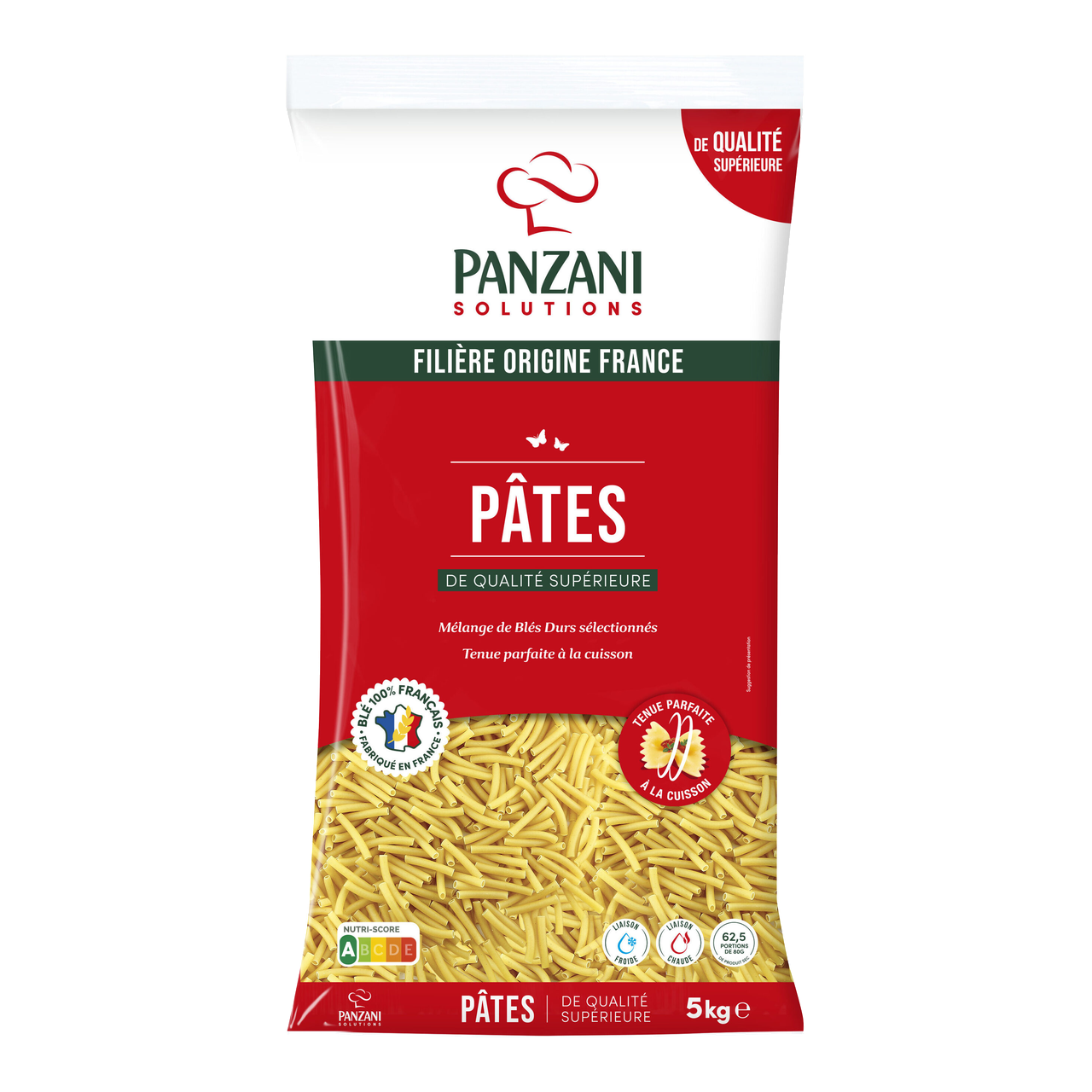 PANZANI Pâtes Macaroni 5kg
