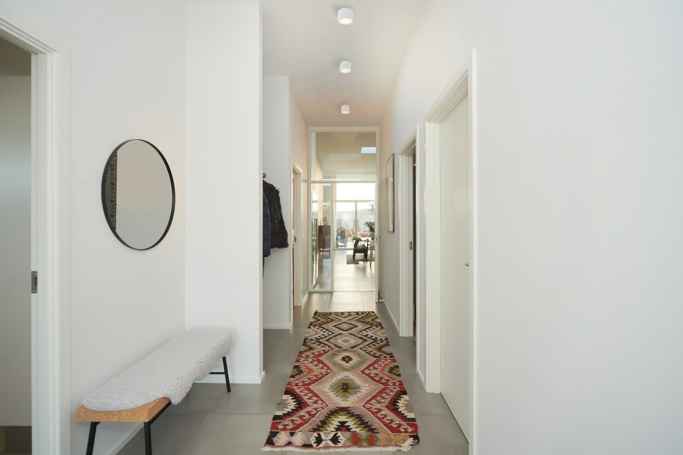 Surface spot FALLON - LED intégrée métal blanc - blanc chaud 2700k IP20 - Nordlux, Intérieur