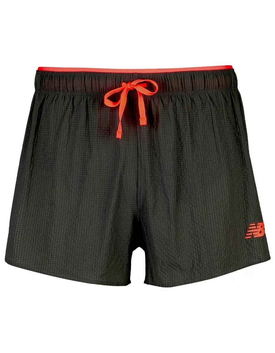 New Balance Short fendu RC ultra léger 3 po Rouge