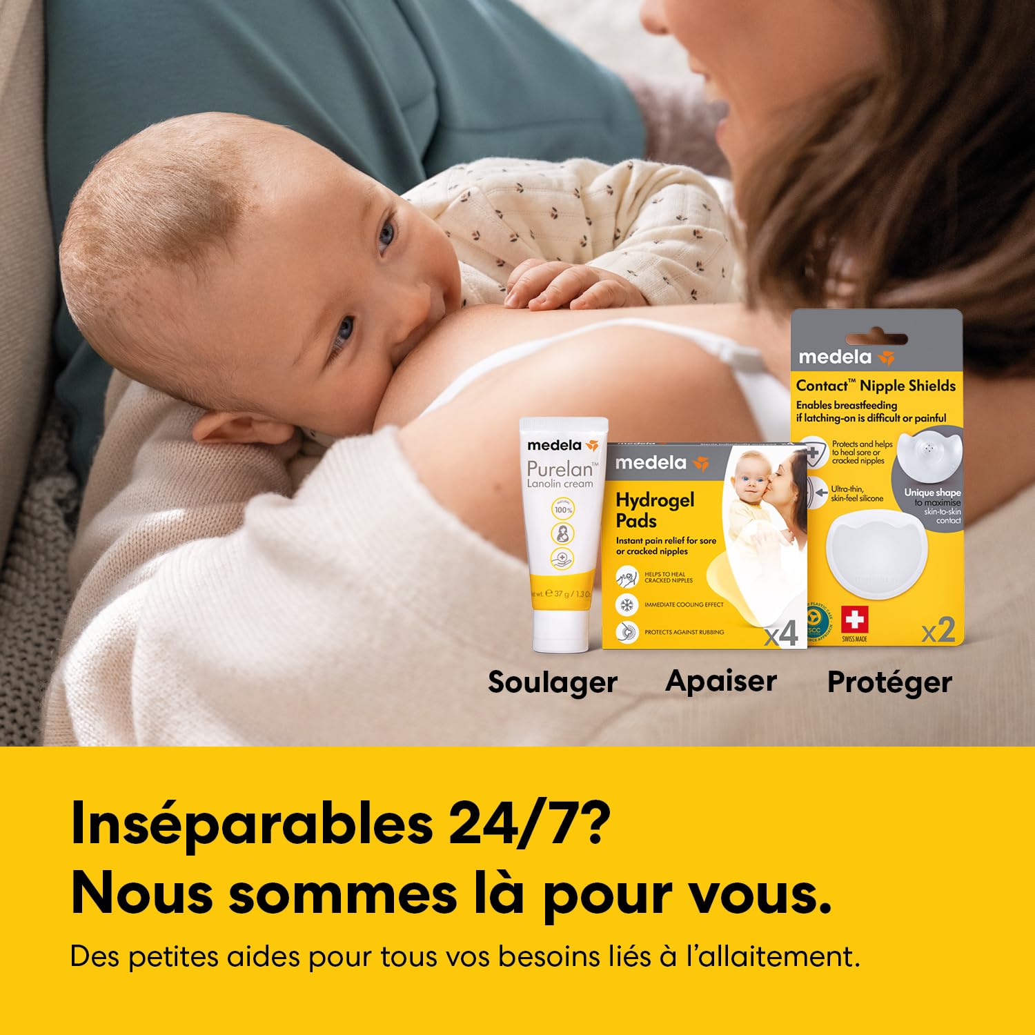 MEDELA Purelan - Crème à la lanoline pour l'allaitement, 37 g