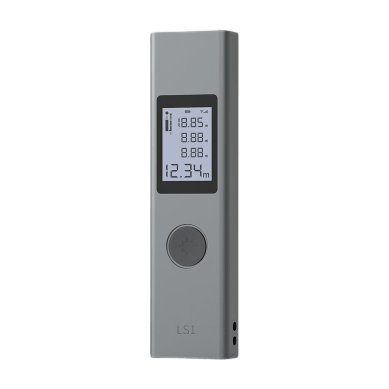 ochama LS1 Télémètre laser, léger et portable, haute précision et longue autonomie, câble de données et cordon offerts, outil de mesure pour aménagement intérieur, enseignement et chantiers de construction