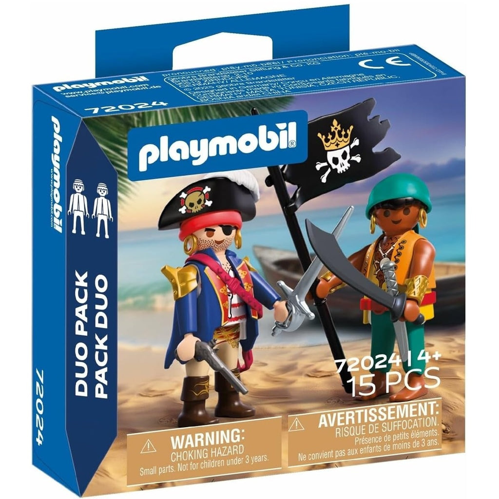PLAYMOBIL Set Pirates DuoPack (MPN : 72024)