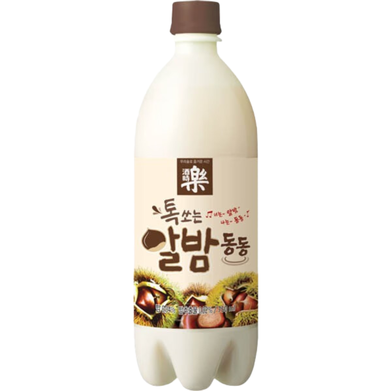Makgeolli Vin de riz aux châtaignes 6 % alc.