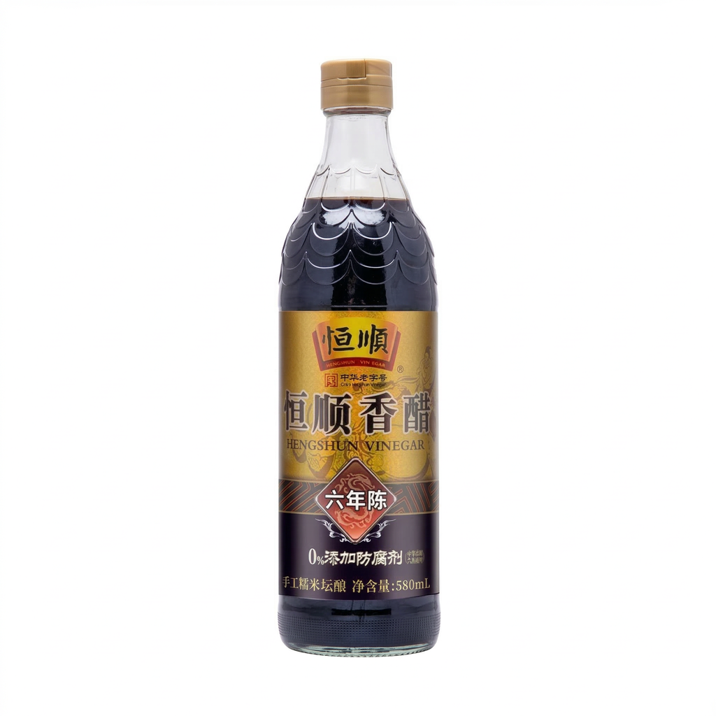 Heng Shun Vinaigre aromatique de Zhenjiang vieilli six ans - 580 ml