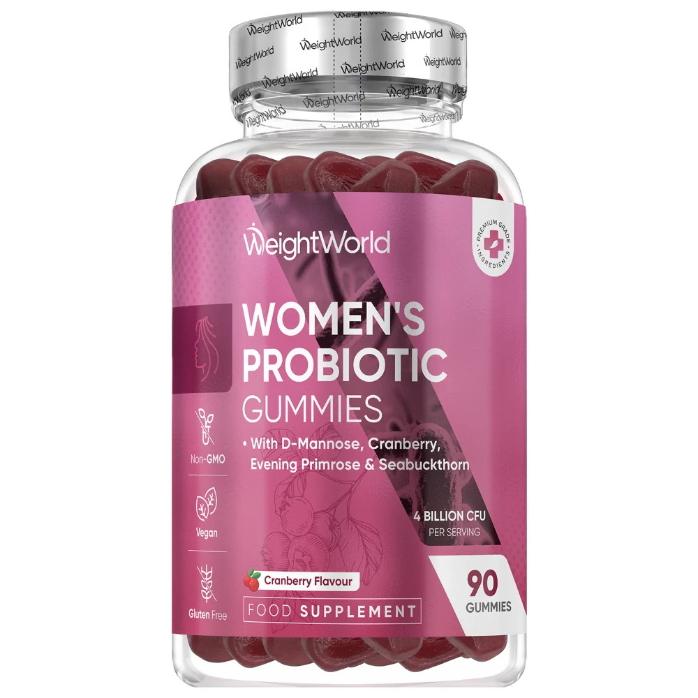 WeightWorld Gommes probiotiques pour femmes, 90 gommes