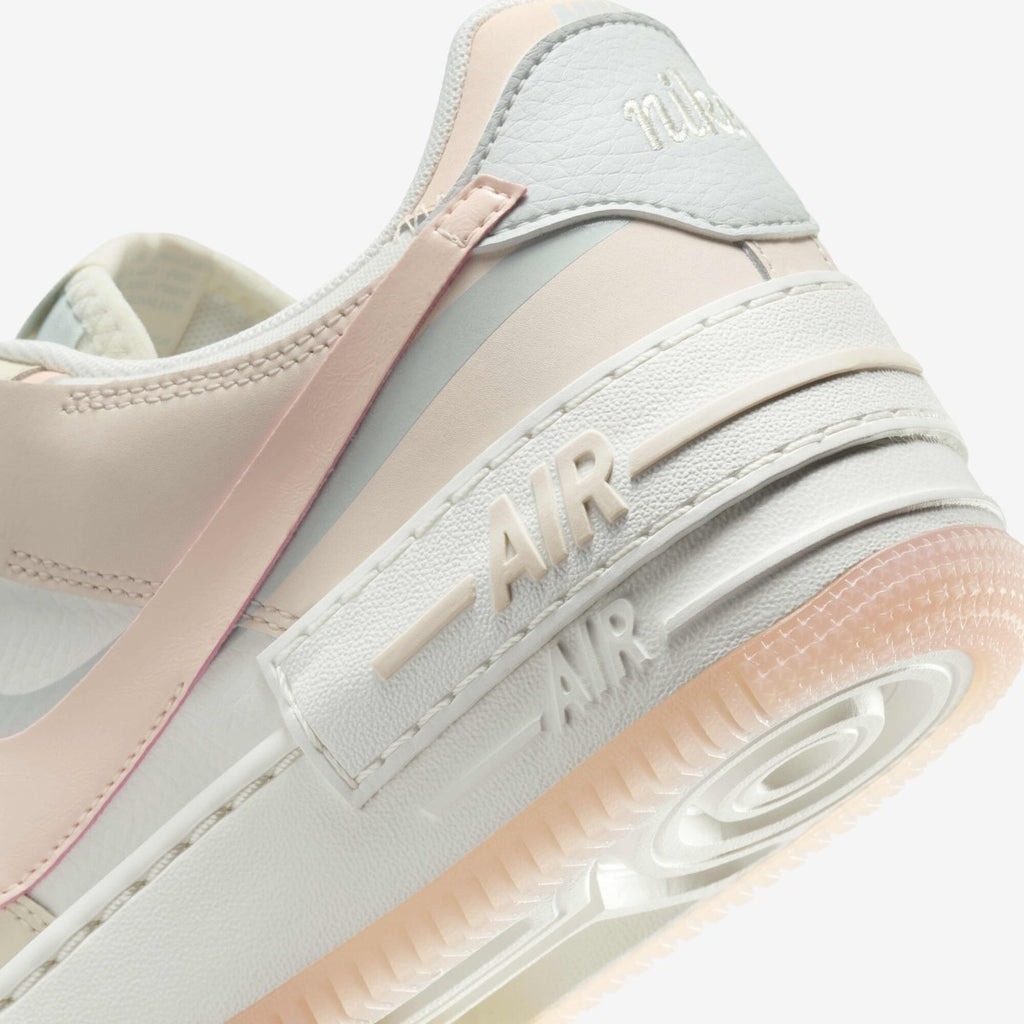 Nike Air Force 1 Shadow Beige/Rose Femme