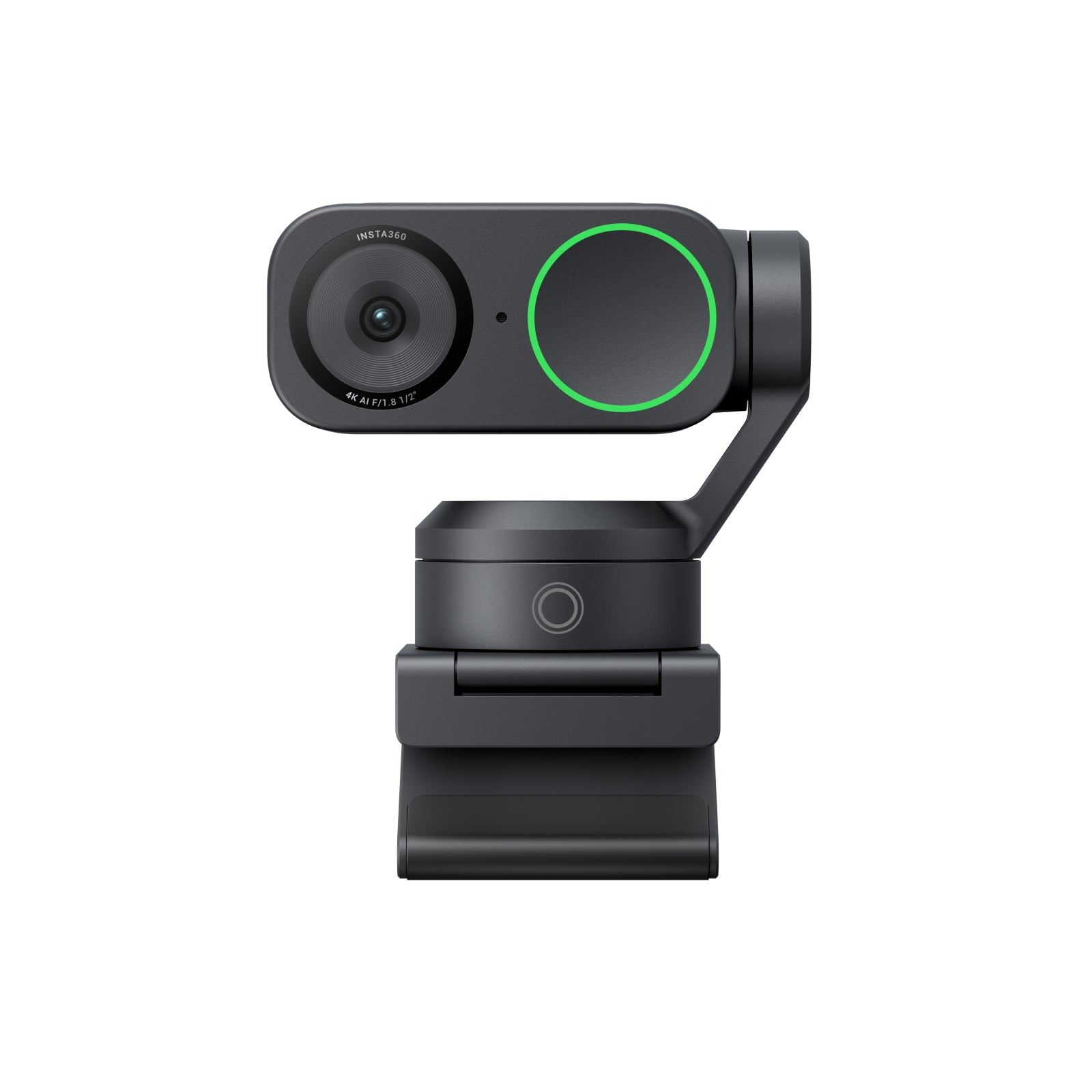 Insta360 Link 2 Pack standard - Webcam 4K pour PC/Mac, Capteur 1/2 po, Suivi par IA, HDR, Microphone avec réduction du bruit par IA, Contrôle gestuel pour Diffusion en continu