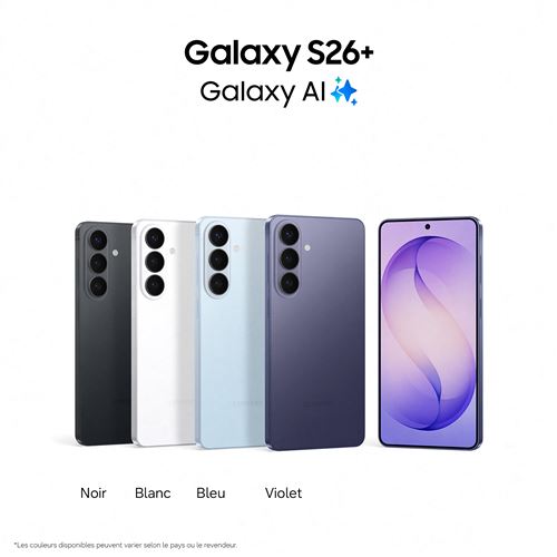 Samsung Galaxy S26+ AI Smartphone 256 Go Violet