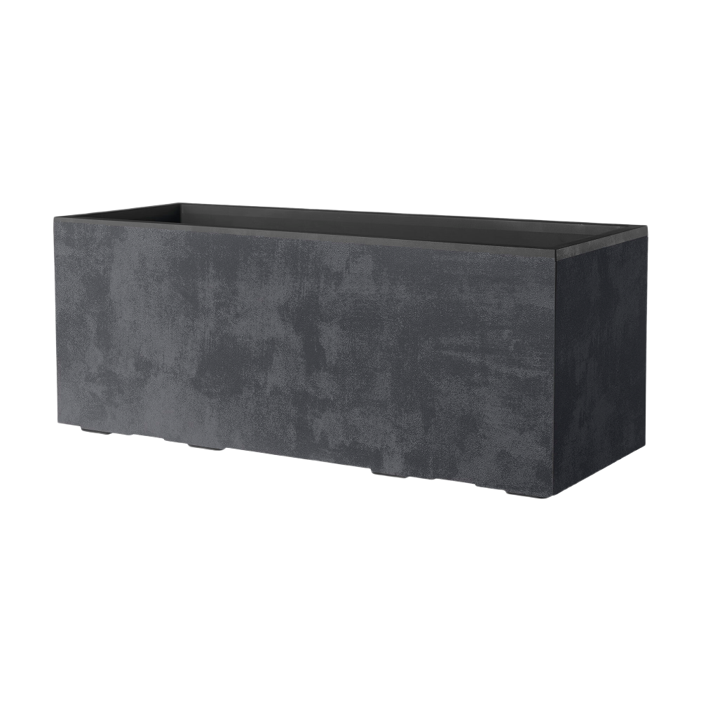 DEROMA Muret Millennium R Anthracite à réserve d'eau et roulettes 99cm
