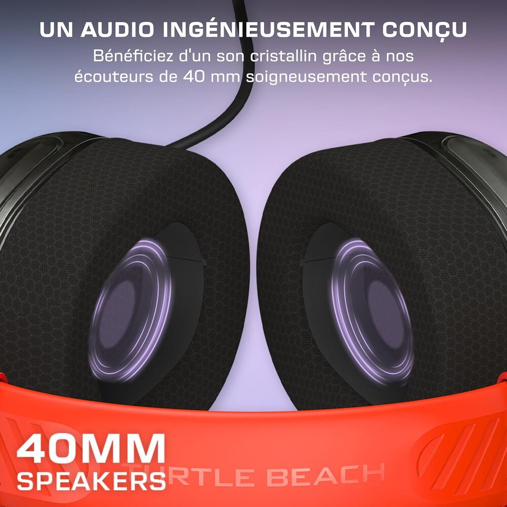 Turtle Beach Airlite Fit Gaming Headset Filaire - Nintendo Switch 2 - Motif Mario Star