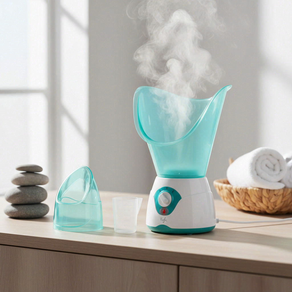 Yoghi Steam Care - Sauna Facial 2 en 1 Diffuseur d'Arômes 100 W