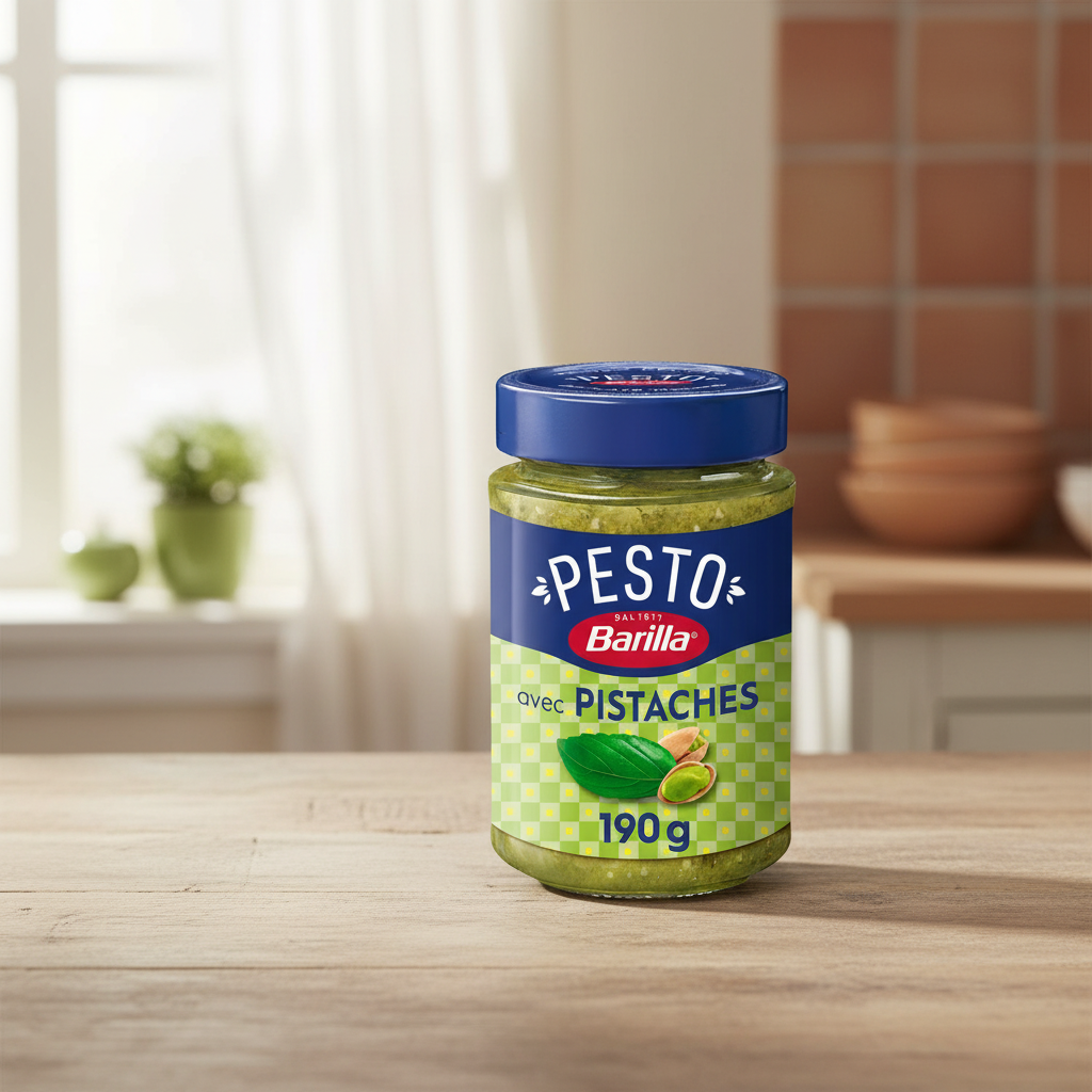 Barilla Pesto pistache et basilic - 190 g