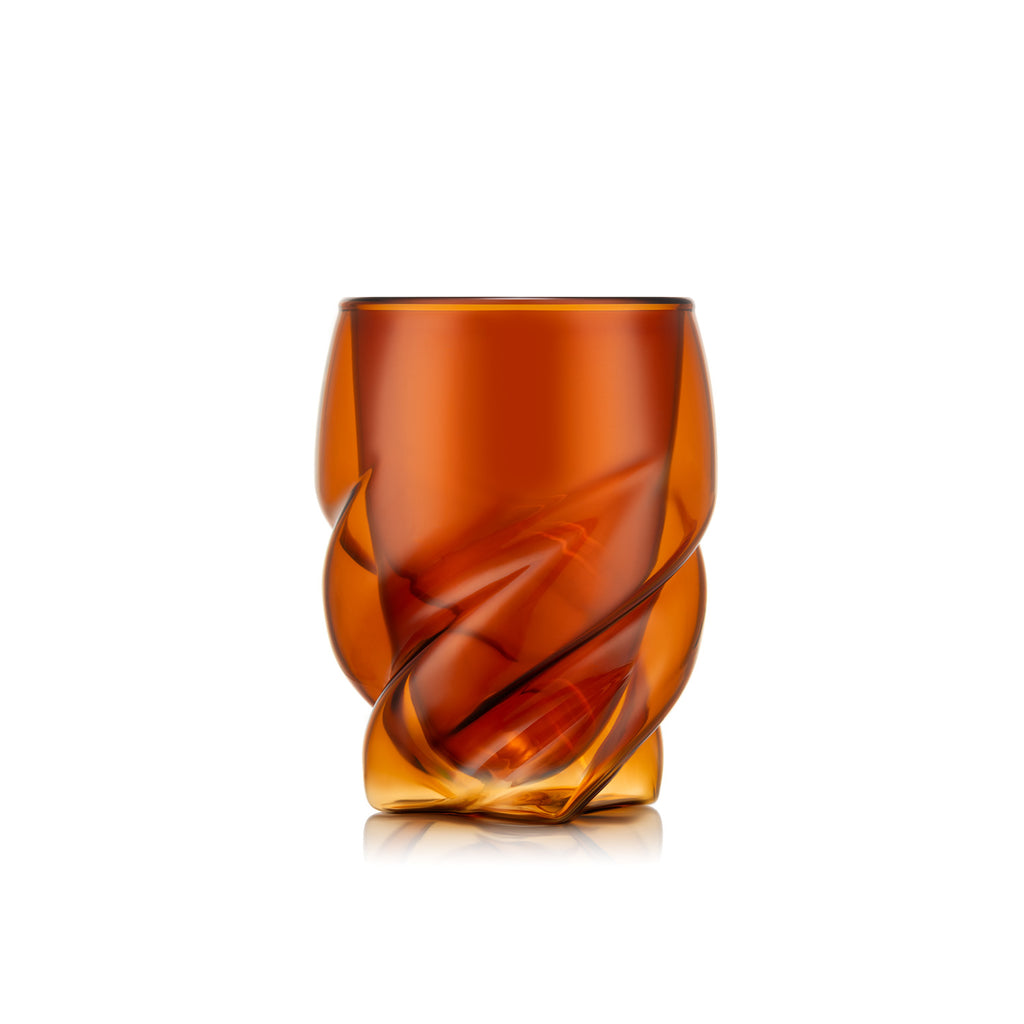 BODUM PAVINA PARIS Set de 6 verres à double paroi 270 ml - Rouge transparent