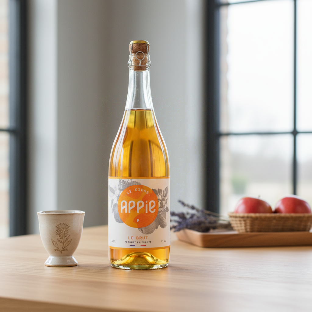 Appie Cidre brut 4,7 % 75 cl