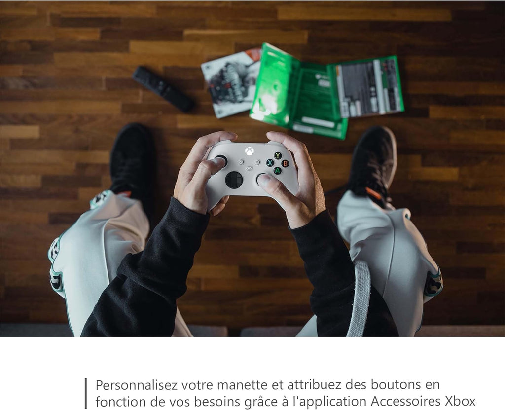 Xbox Manette sans fil pour Xbox Series et PC - Robot White