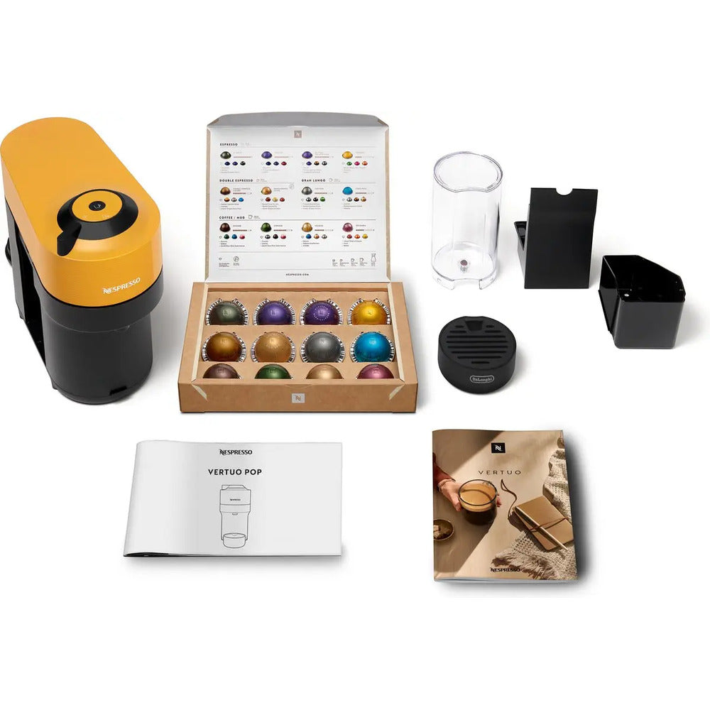 Nespresso Vertuo Next ENV90.Y - machine à café - 5 tailles de tasse - Wi-Fi/Bluetooth - chauffe rapide - Jaune