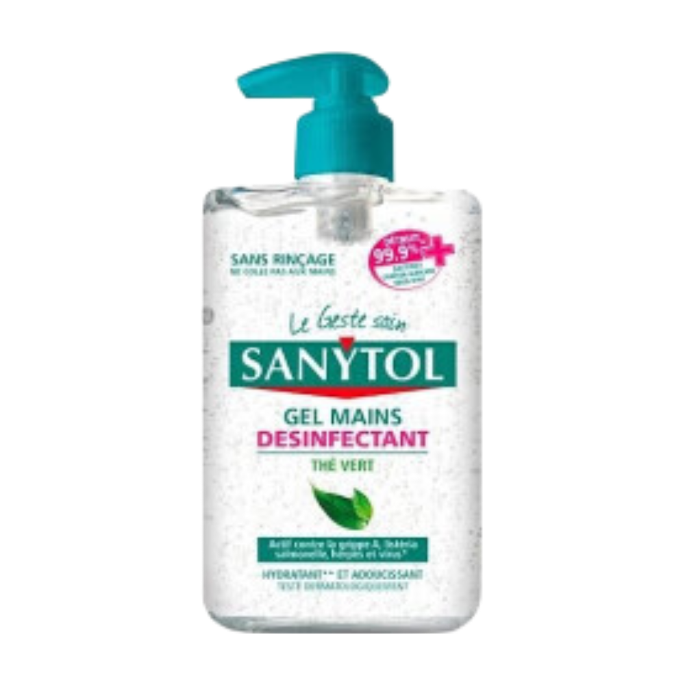 Sanytol Gel Désinfectant Pour Les Mains Nettoie Et Désinfecte 30s Flacon Pompe 250 ml