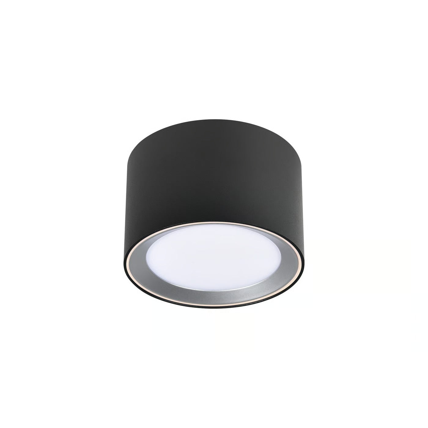 Plafonnier LANDON SMART court - variation de température de 2700-6500k LED intégrée métal noir IP44 Salle de bain - Nordlux, Intérieur