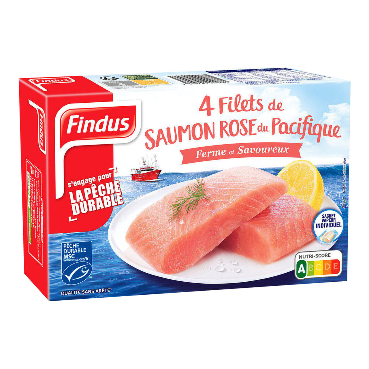 Findus Filets de Saumon Rose du Pacifique 4x100 g