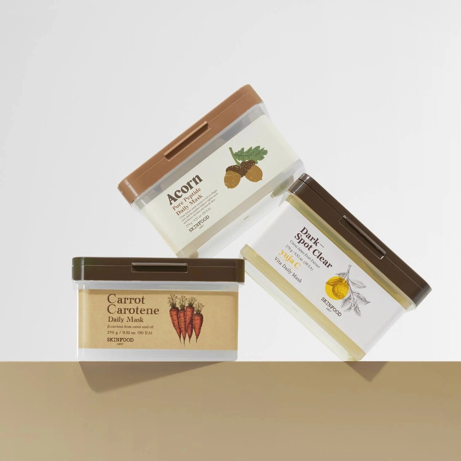 SKINFOOD Yuja C Vita Masque Quotidien 270 g (30 Feuilles)