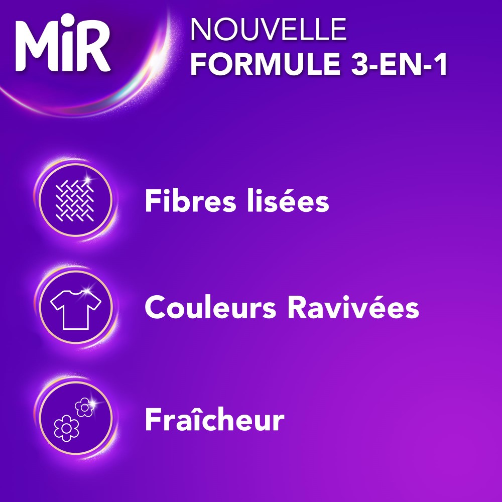 MIR Color Lessive liquide 54 lavages