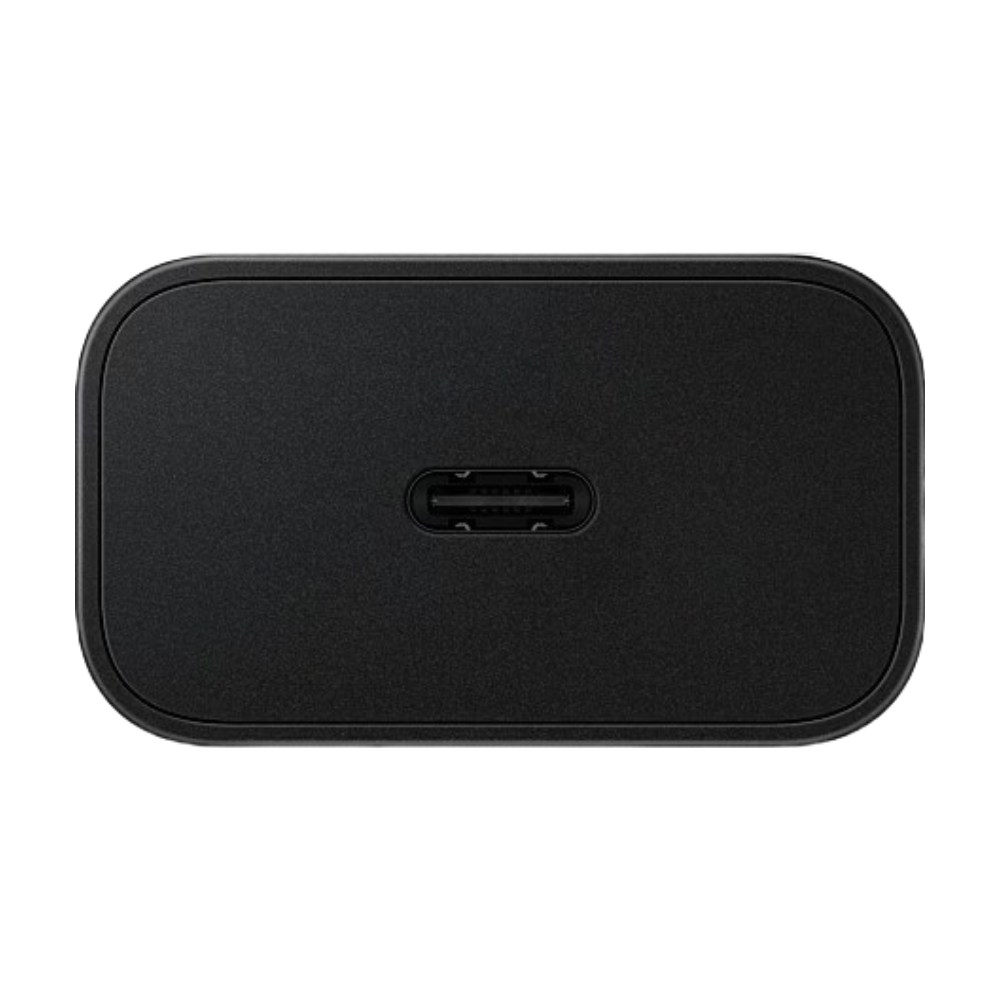 Samsung Adaptateur secteur mural USB-C d’origine à charge super rapide 25 W, Noir
