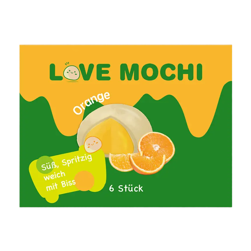 LOVE MOCHI Saveur orange 180g