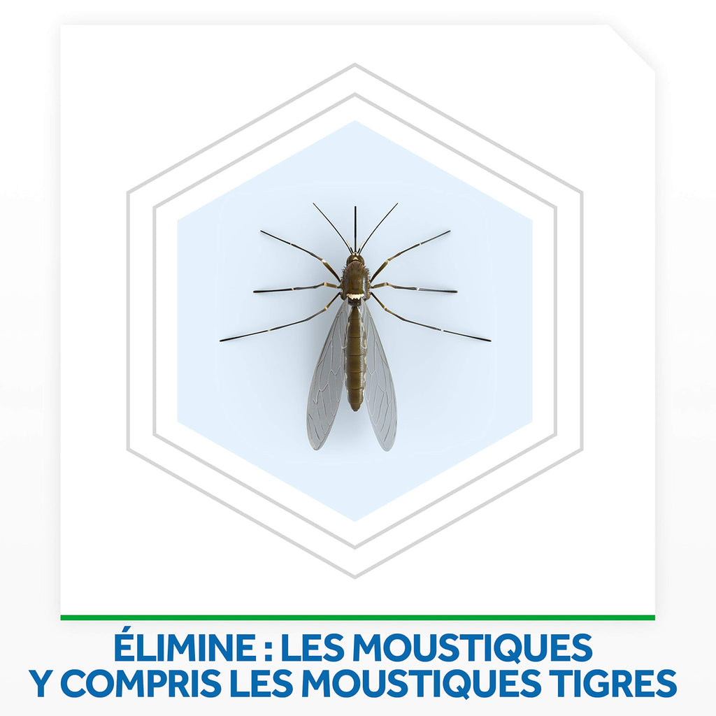 Raid Max Recharge Répulsif Anti-moustiques Action Continue, Sans Parfum, 45 Nuits, 32 ml