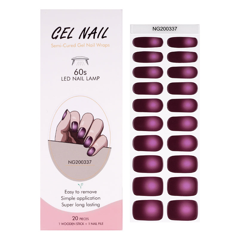 MEOMAGIC14-149 Autocollants gels pour ongles - 20 pièces