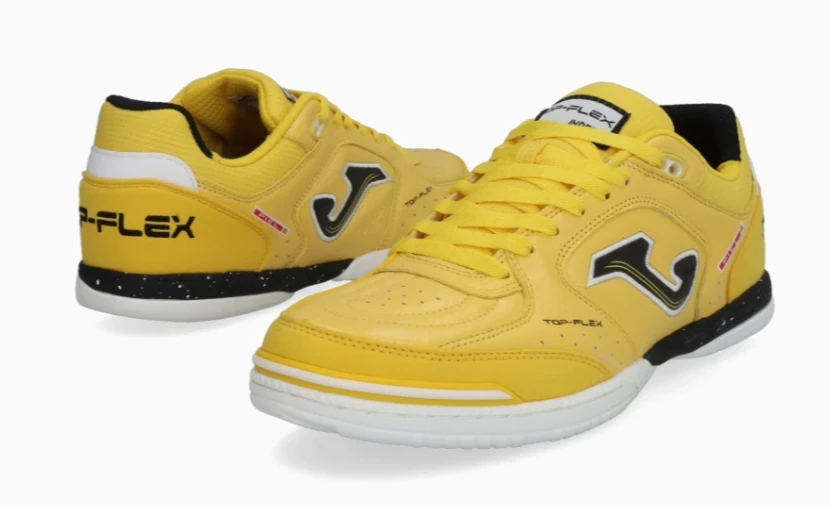 JOMA Chaussures de futsal Top Flex intérieures Jaune 43