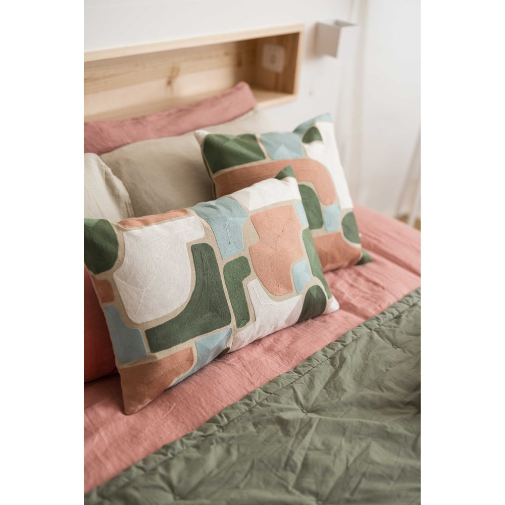 Vivaraise Linco Housse de couette rose poudré - 220 x 240 cm