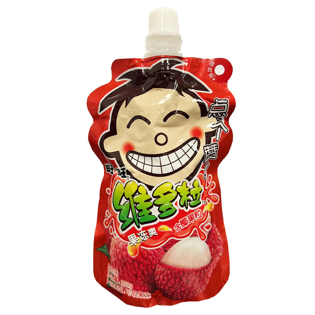 WANT WANT Boisson gélifiée – Saveur litchi 150 g