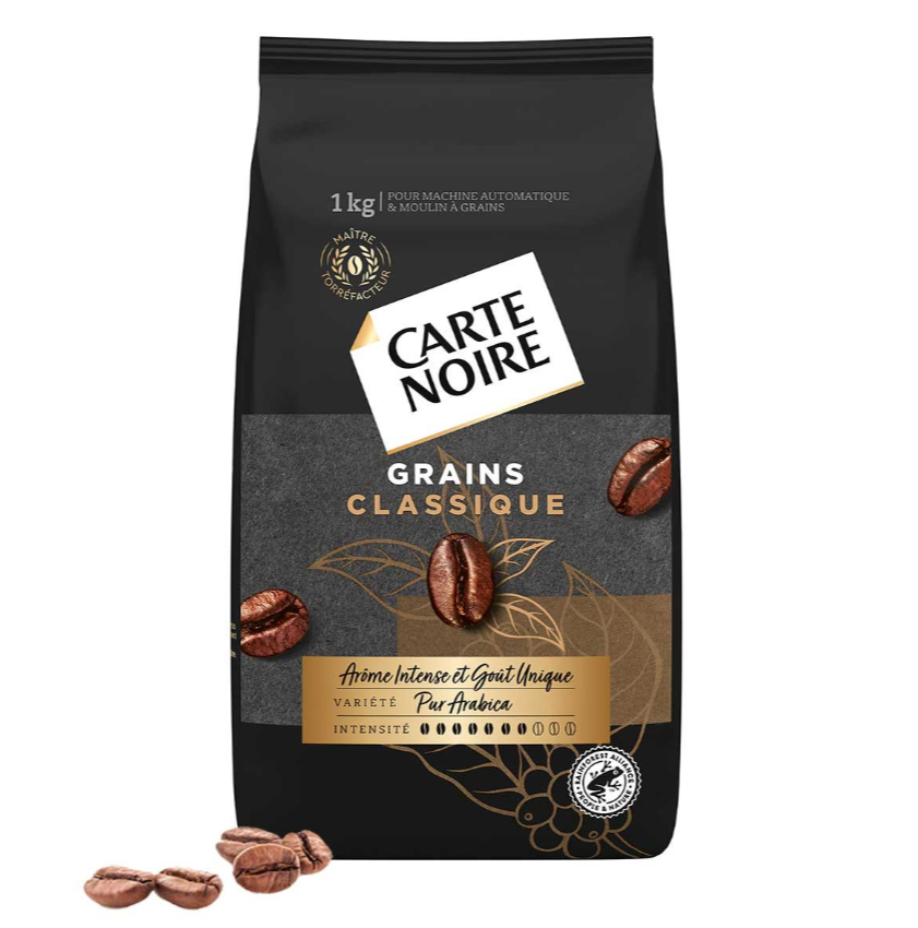 CARTE NOIRE Café Grains Classique RFA 1kg